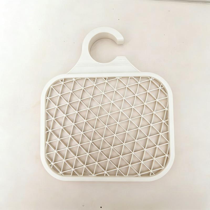 

Kitchen Space Sink Drain Rack,Sponge Holder,Soap Drainer Shelf Organizer,Fits Faucets With 28mm Diameter,Bathroom Accessories белый
