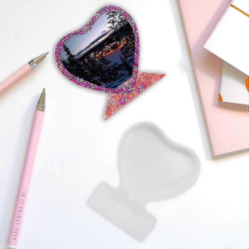 Epoxy Resin Mold Heart Picture Frame Silicone Molds For And Handmade Gifts