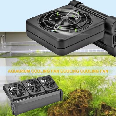 Reduce Water Temperature Aquarium Fan Marine Pond Accessories Fish Tank Chiller Fish Tank Cooler