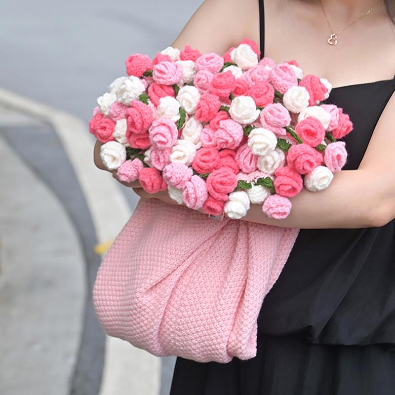 Flower Blanket Gifts Blanket Of Flower Bouquet Soft Sofa Blanket Accessories Valentine'S Day Gift Mother'S Day Gift