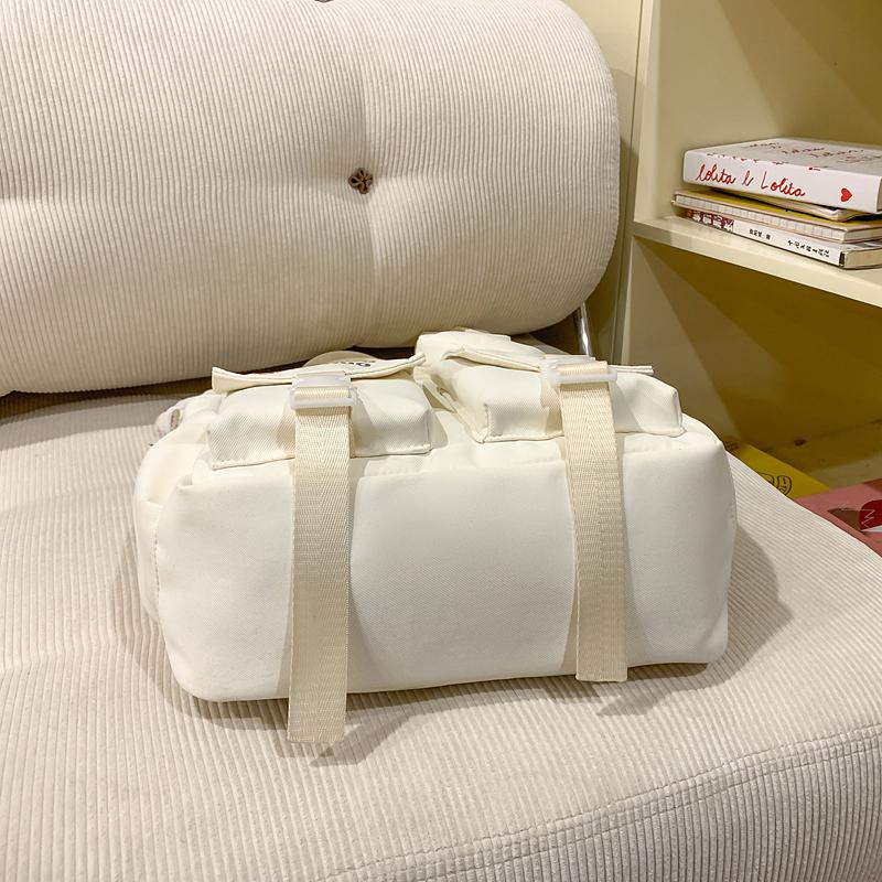 College Style Crossbody Bag Student Shoulder Bag Women's Tote Bag with Coin Purse