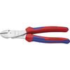 KNIPEX Diagonal Cutters for Hard 200mm Overall Comfort Chrome Heavy-Duty Wire, Length, Handle, Plated, 7405-200