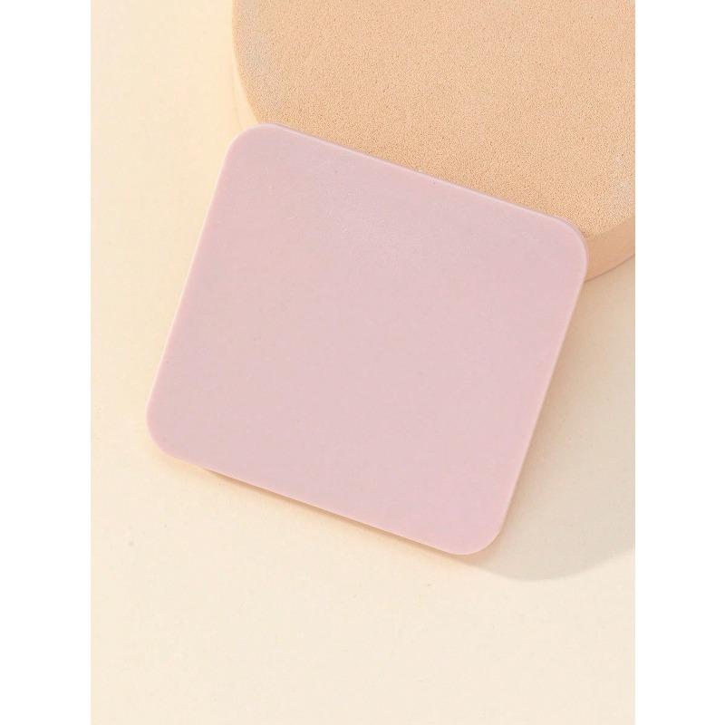 Minimalist Portable White Square Folding Mirror,Makeup Tools Gifts For Women
