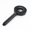 Bathroom Black Handheld Rainfall Pressurized Shower Set with Hose and Bracket