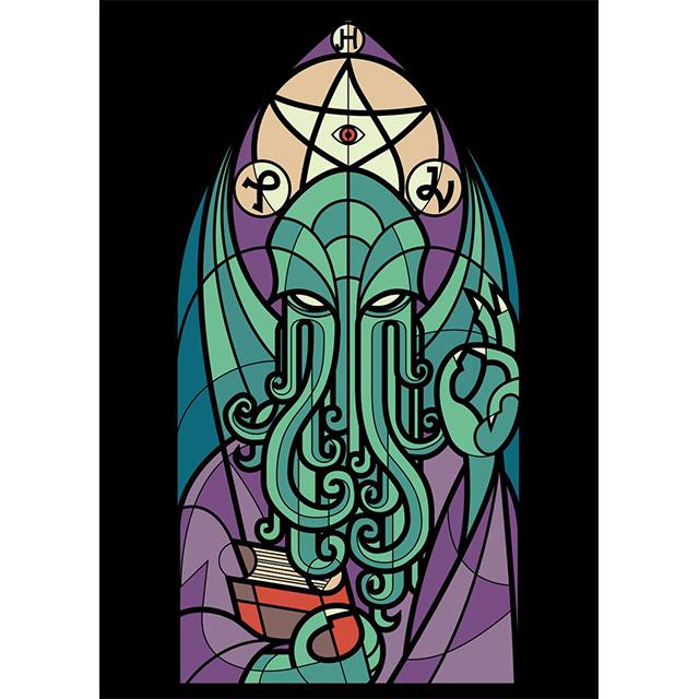 Abstract Cthulhu Mythology Diablo Prints Poster Canvas Painting Modern Wall Art Pictures for Living Room Bedroom Home Decoration