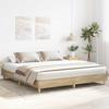 VidaXL Cadre de lit sans matelas chêne sonoma 180x200 cm, meuble de chambre à coucher, sommier, lit double, lit, châlit, lit 3329023