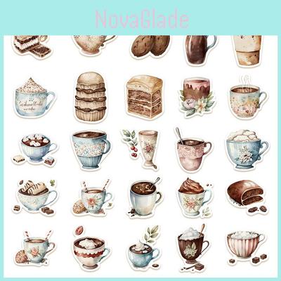 50diy Stickable Coffee Stickers For Notebooks Laptops Phones And More