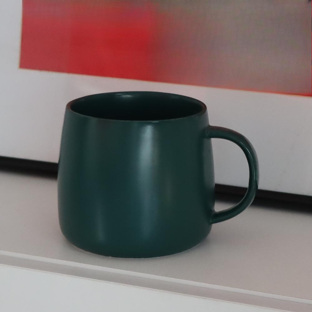 Matte Mug Creative Personality Ceramic Cup Home Big Belly Cup Office Large Capacity Water Cup Souvenir Gift Cup