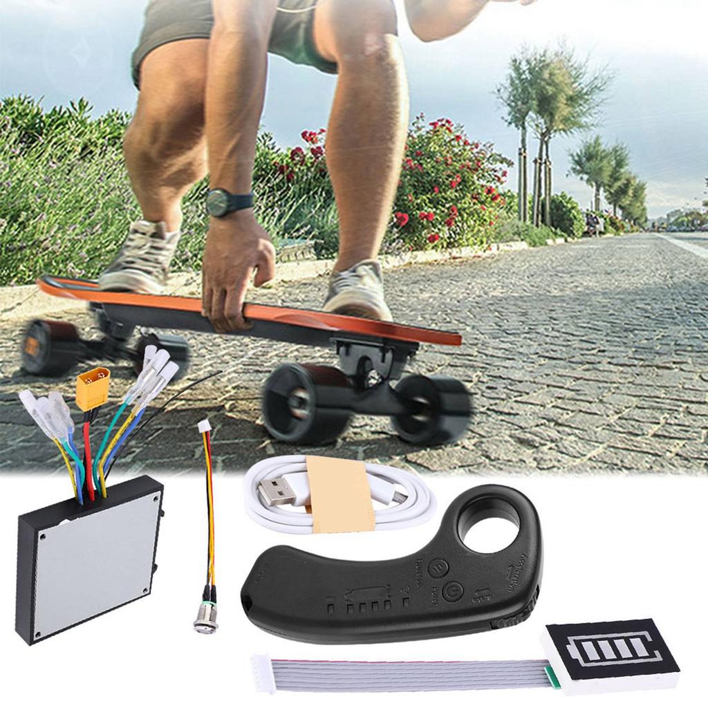Electric  Controller, Dual Drive Longboard Control Module with 4 Speed Modes, for Electric , ESC Substitution
