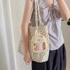 Plüschpuppen-Schutzhülle mit Klarsichtfenster Puppen-Display-Tasche Tragbare Hänge-Aufbewahrungstasche Geschenk