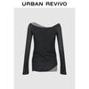 UR Women's Color Block Faux Two-Piece Knit Sweater