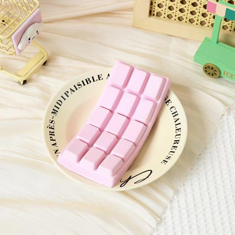 

Artificial Chocolate Pinch Stress Sphere Gentle Rebound Soft Decompression Office Home Decor Kid Adult Gift Anxiety Disorder