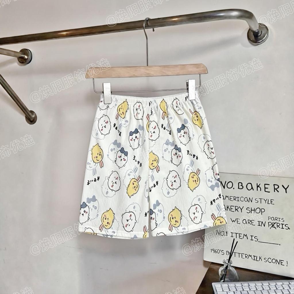 Women's Plus Size Cloud Cotton Summer Pajama Shorts - Casual, Lightweight, and Suitable for Lounging or Walking Outdoors