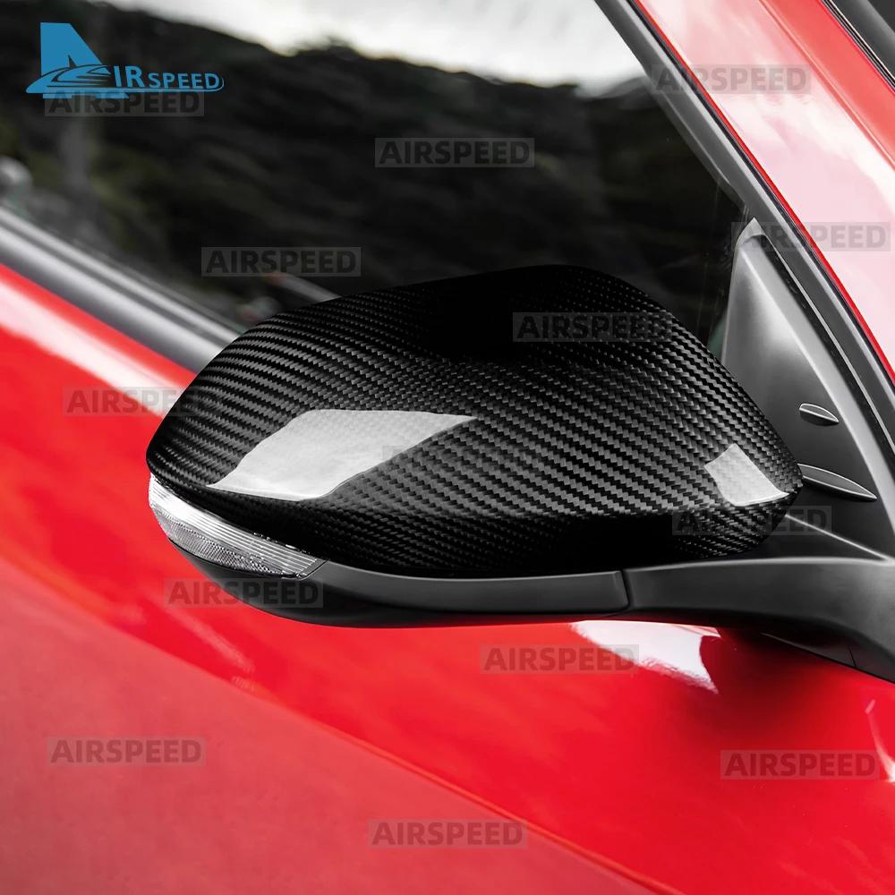 For Toyota Corolla/GR Corolla 2020-2025 For Yaris/GR Yaris 2021-2025 Real Hard Carbon Fiber Cover Car Rearview Side Mirror Cap