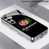 2D Vzor národního znaku Pouzdro na telefon pro Samsung S26 S25 S24 S23 S22 S21 S20 A56 A36 A16 - Galvanicky pokovený skleněný ochranný kryt