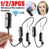 2 IN 1 Wireless Microphone Handheld Mic Headset Mic 2.4G Microphone Interview Speech Teaching Stage Speaker Speech Headset Mic