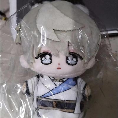 10cm Kawaii Love And Deepspace Xavier Plush Doll Anime Game Character Stuffed Toy Backpack Keychain Ornament Christmas Gifts