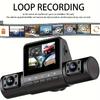 4channels HD1080P Dashcam 2inch IPS  Car Camera Night Vision Recording Auto DVR Loop Dash Recorder Vehicle Accessories