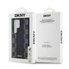 Dkny Dkhms24Lpcpvslk S24 Ultra S928Czarny/Black Hardcase Leather Checkered Mono Pattern Magsafe