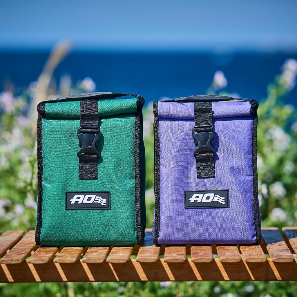AO Coolers Lunch Soft Cooler Purple Lightweight Cold Storage Small Cooler Box Cooler Bag Camping Picnic Foldable [Official 5-year warranty] 5.7L
