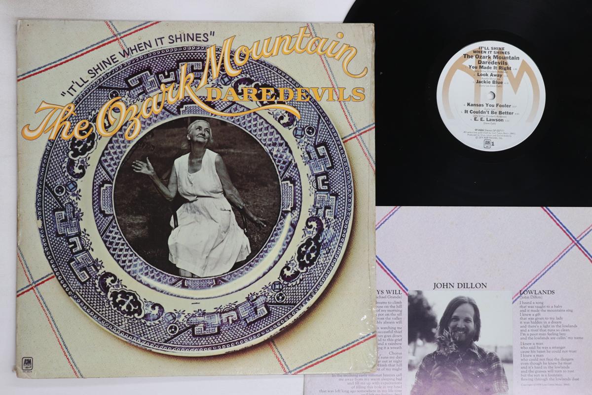 

LP Record OZARK MOUNTAIN DAREDEVILS - It ll Shine When It Shines SP3654 A&M 1974 US Rock Used