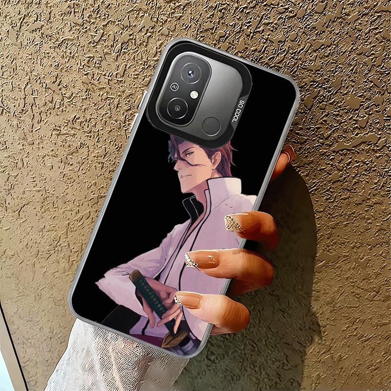 

Противоударный чехол для телефона Bleach Айзен Соуске для Xiaomi Poco X7 X6 X5 X3 Pro F7 Ultra M8 Redmi 15C 15 14C 13C 12C 10C 13 12 10 Xiaomi Redmi 9A