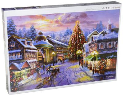 APPLEONE 1000-843 Winter Carol (Nicky Boehm) 1000-Piece (75 X 50 Cm) Jigsaw Puzzle