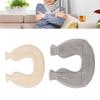 1L Hot Water Bottle U Shaped Hot Water Bag for Winter Neck Shoulder Warm with Soft   Cover