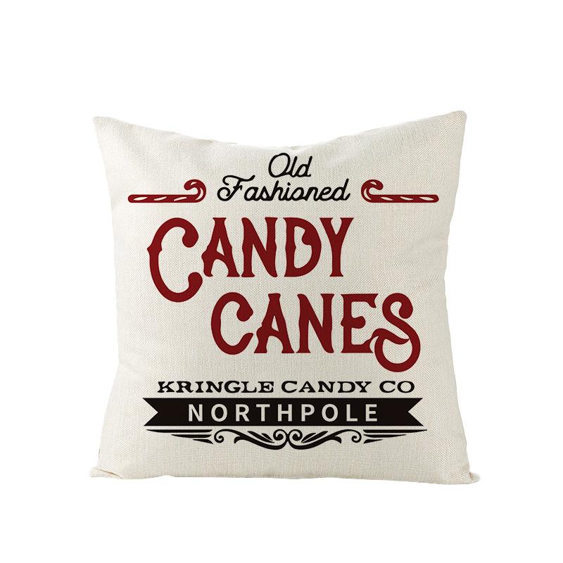 New Christmas Pillow Cover Nordic Farmhouse Pastoral Christmas Sofa Pillow Cushion Cover