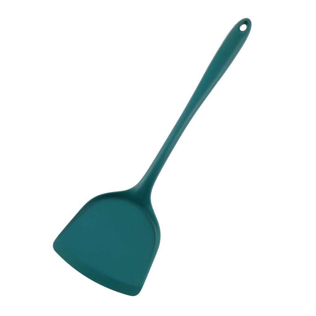 Silicone Heat-Resistant Non-Stick Kitchen Utensil Set: Spatula, Spoon, Colander - 5 Pieces
