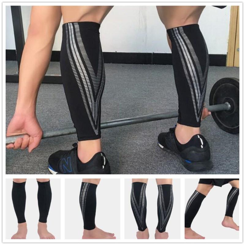 Sports Leg Socks Leg Support Guard Compression Calf Sleeves Leggings for Outdoor Sports Running