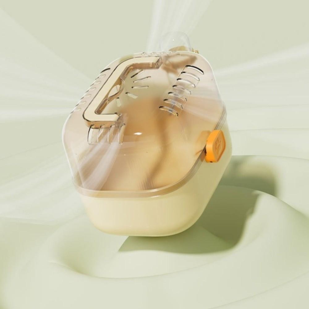Handheld Hamster Cage Ventilated Breathable Pet Travel Case Portable Escape Proof Pet Carrier Home Travel