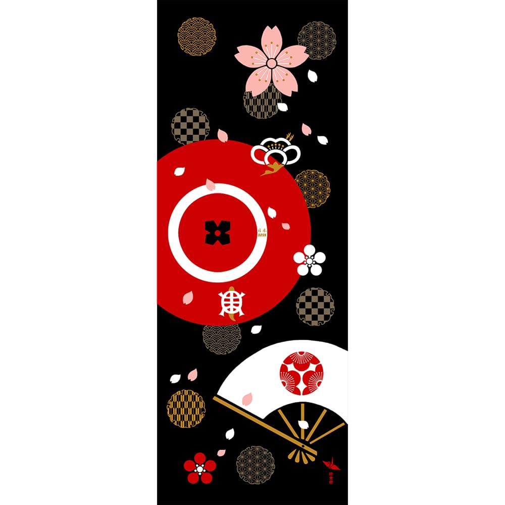 Hamamonyo Picture Tenugui hand Traditional Japanese Patterns (Japanese towel) -