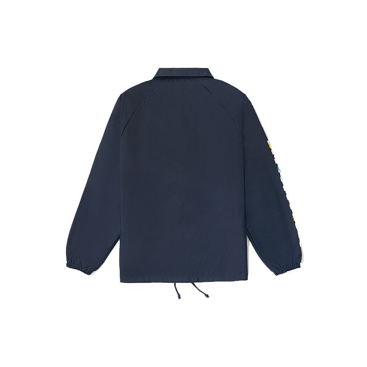 Vans Simpsons Collaboration Coach Jacket Men Outerwear Navy-Blue VN0002MUZZZ