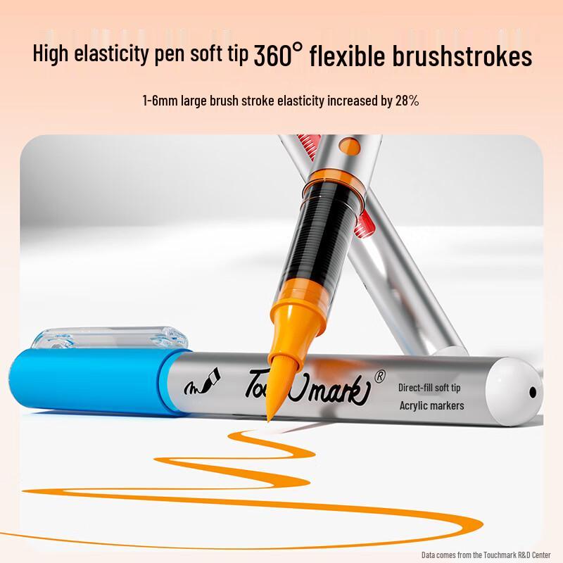 Touch Mark Acrylic Marker Set - 120 Colors