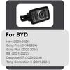 2Pcs LED Car Door Welcome Lights Exit Warning Lights Night Signal Lamps For BYD EV Han DM Song PLUS Qin PRO Seal EA1 2020-2024