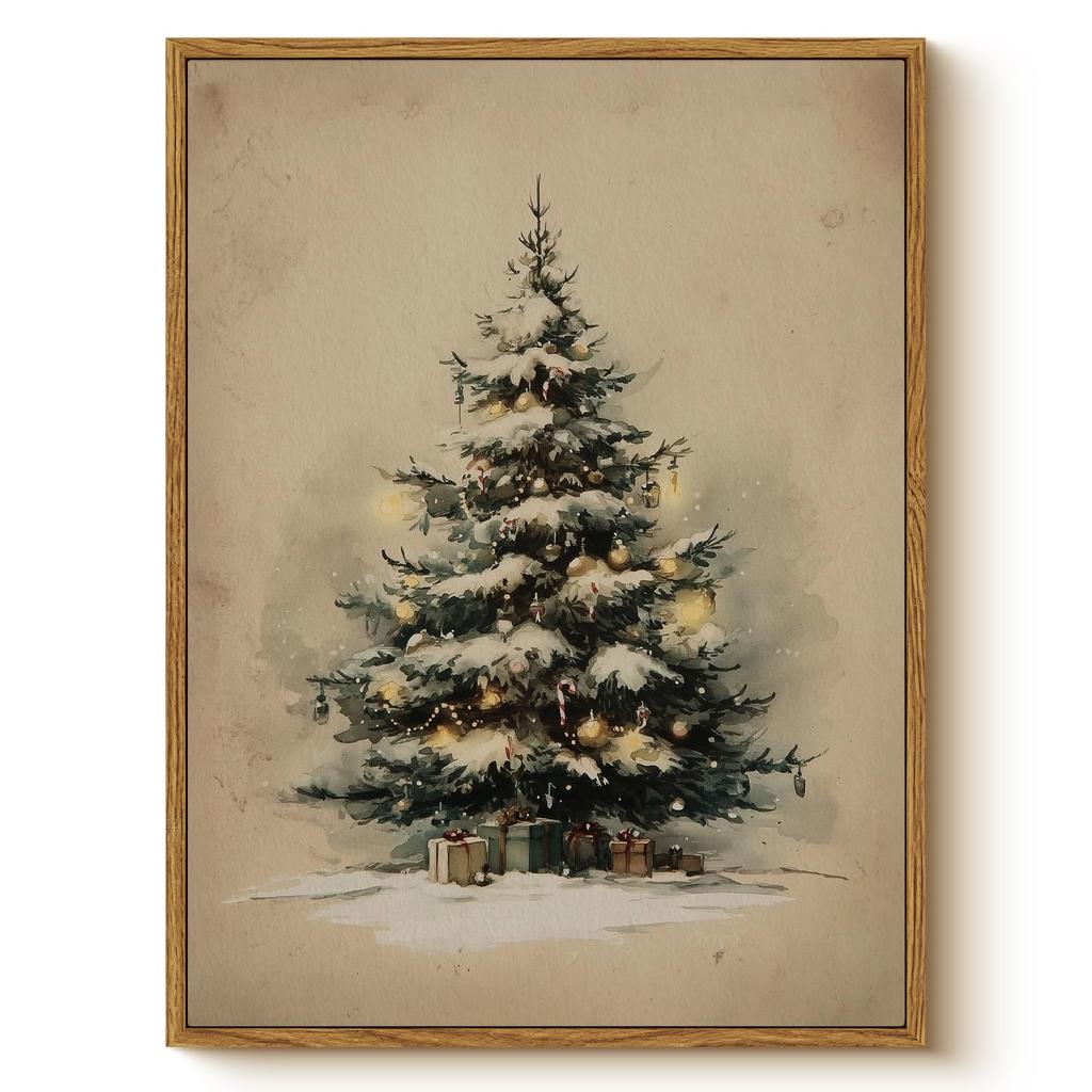 30*40cm Ristmas Wall Art Print, Santa Reading Book Poster, Rustic Christmas Wall Art, Christmas Painting Print Decor, Christmas Decor, Winter Print