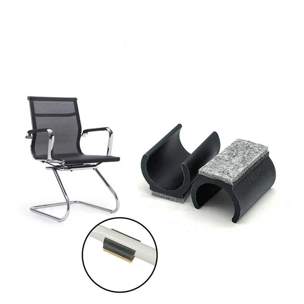 8pcs NEW with Felt Pad Chair Leg Cover No Scratches Slide Smoothly Furniture Feet Protectors No Noise Chair Leg Tips Caps Home