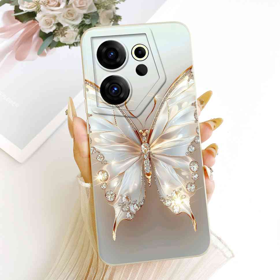 For Tecno Camon 20 Premier 5G Case CK9n Silicone Back Cover For Camon 20Premier 5G Simple Colorful Printing Phone Cases Fundas