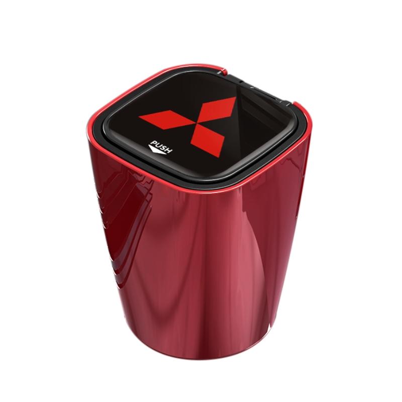 High-Grade Car Ashtray With Led Lights With Logo Creative Personality For Mitsubishi Asx Lancer Outlander Pajero Ralliart