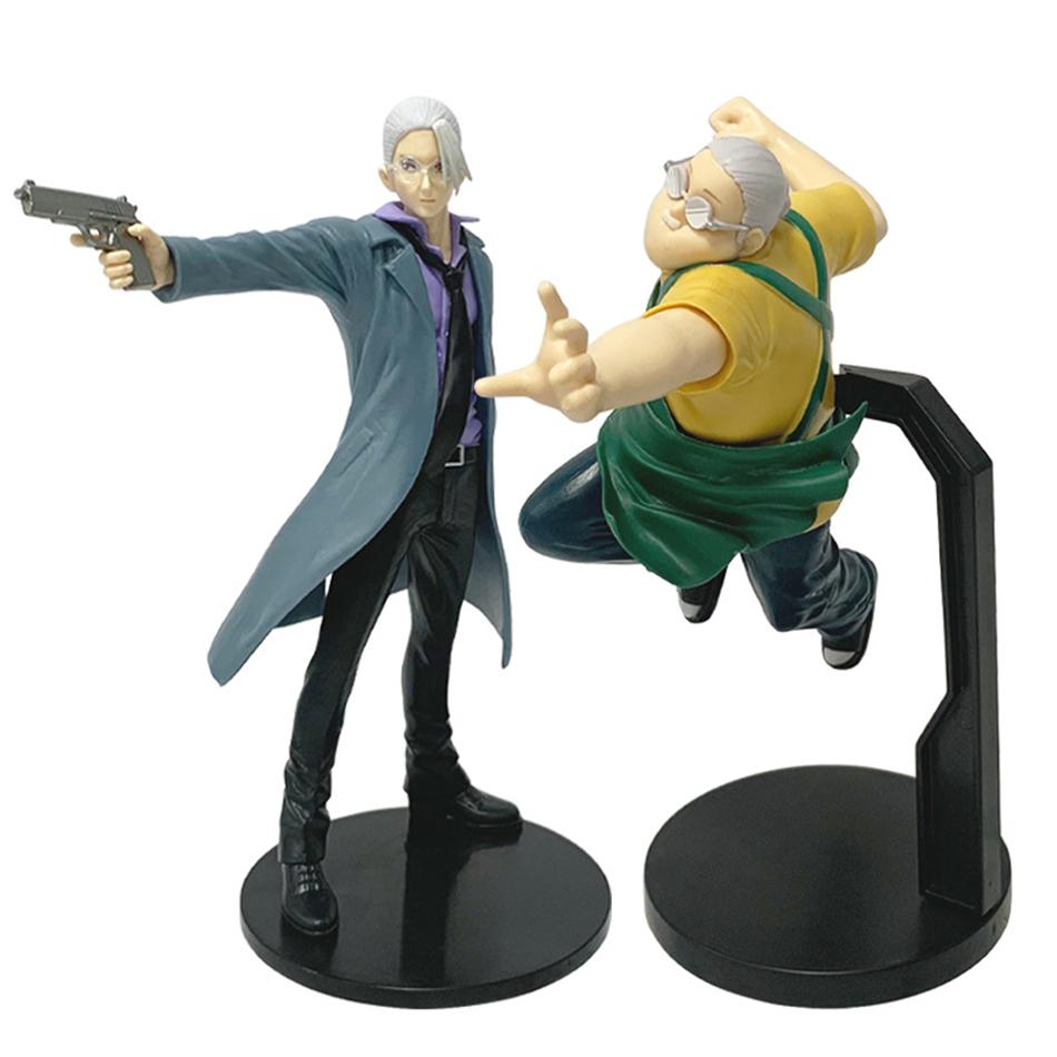 New Stock anime figure sakamoto days sakamoto taro,Shin Asakura action figure figurine pvc toys for kids collector 21cm