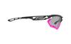 Rudy Project FOTONYK Sport Matte Black Bumper ImpactX2 Photochromic Black Sunglasses, Frame, Fuchsia, Lenses, SP457306-0004