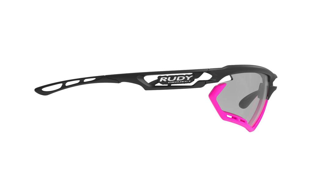 Rudy Project FOTONYK Sport Matte Black Bumper ImpactX2 Photochromic Black Sunglasses, Frame, Fuchsia, Lenses, SP457306-0004