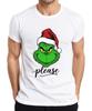 Grinch Please Christmas Gnome Funny Gift Xmas Grinch Unisexs Tshirt