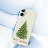 For iPhone 17 Case Christmas Tree Pattern Printing Straight Edge TPU Phone Back Cover