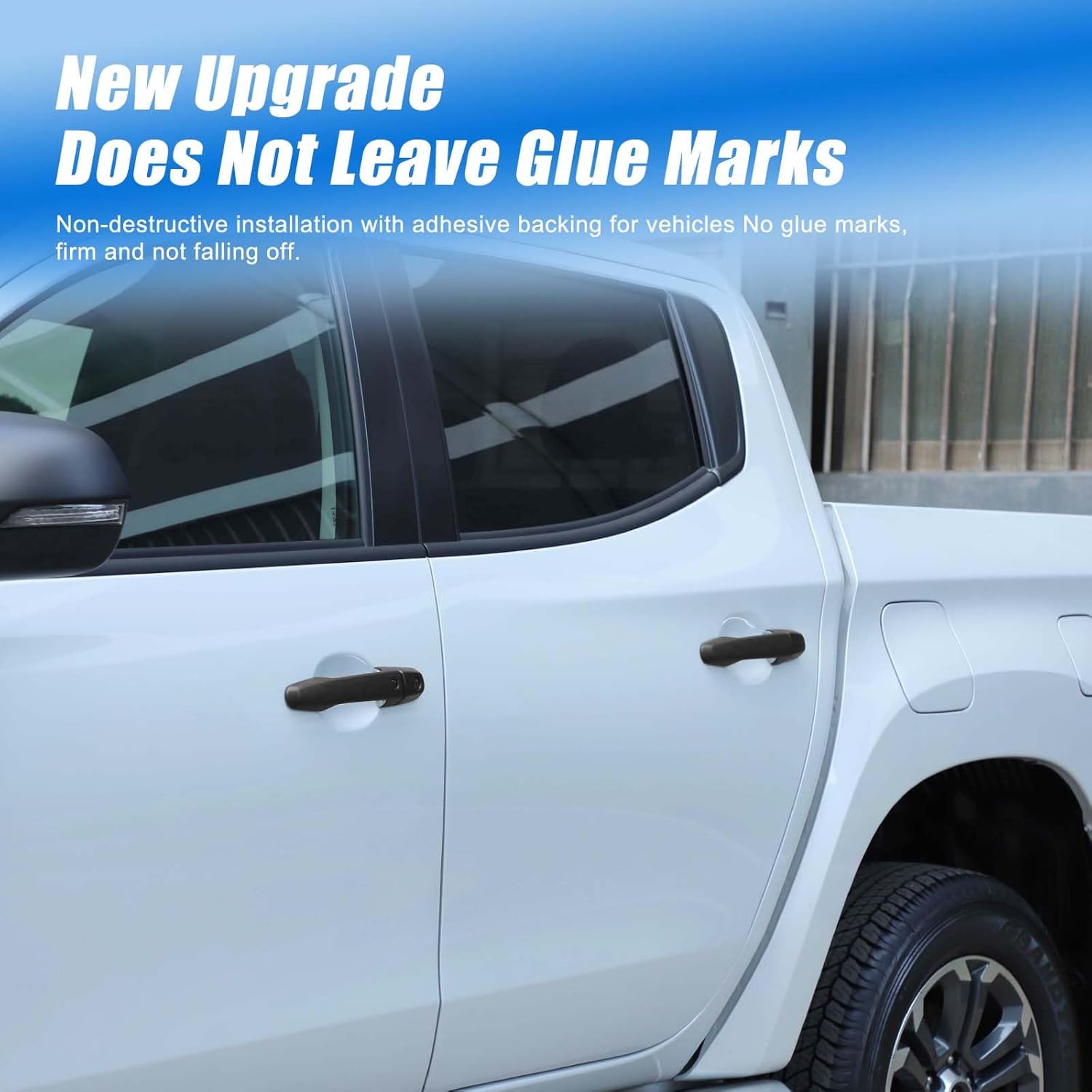 

Exterior Door Handle Cover for M-itsubishi L200 & Triton 2019 2020 2021 2022 2023, ABS Auto Outside Door Handle Protector Cover Trim Accessories
