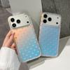 High-Value IMD Laser Polka Dot Case for iPhone 17 Pro Max/16/14/15 - Full Coverage Design
