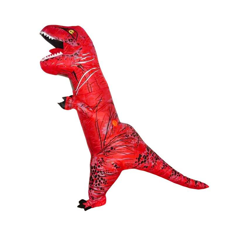 Dětský legrační kostým maskota dinosaura - Tyrannosaurus Rex Halloweenské představení Rekvizity