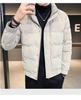 Herren Winter Slim Fit Leichte Daunenjacke