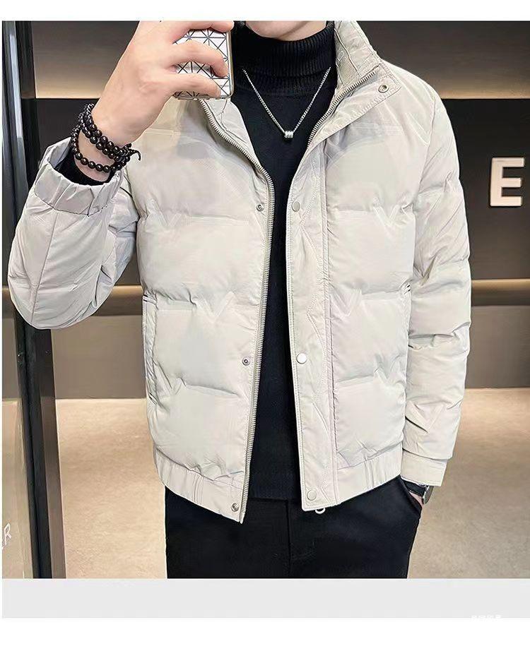Herren Winter Slim Fit Leichte Daunenjacke
